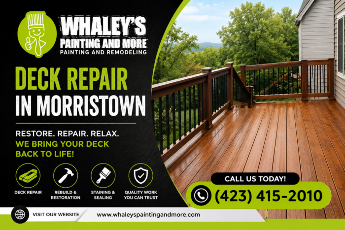 Deck repair In Morristown