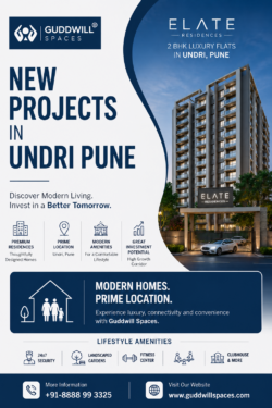 New Projects in Undri Pune | Luxury 2 BHK Flats at Elate Residences