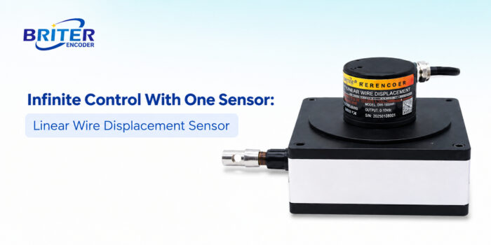 High-Precision Linear Wire Displacement Sensor for Industrial Use