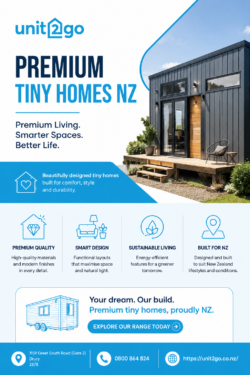 Premium Tiny Homes NZ for Smart Stylish and Sustainable Living