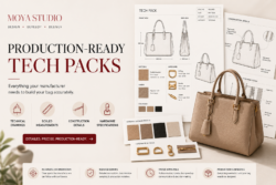 Production-Ready Tech Packs for Bag Development