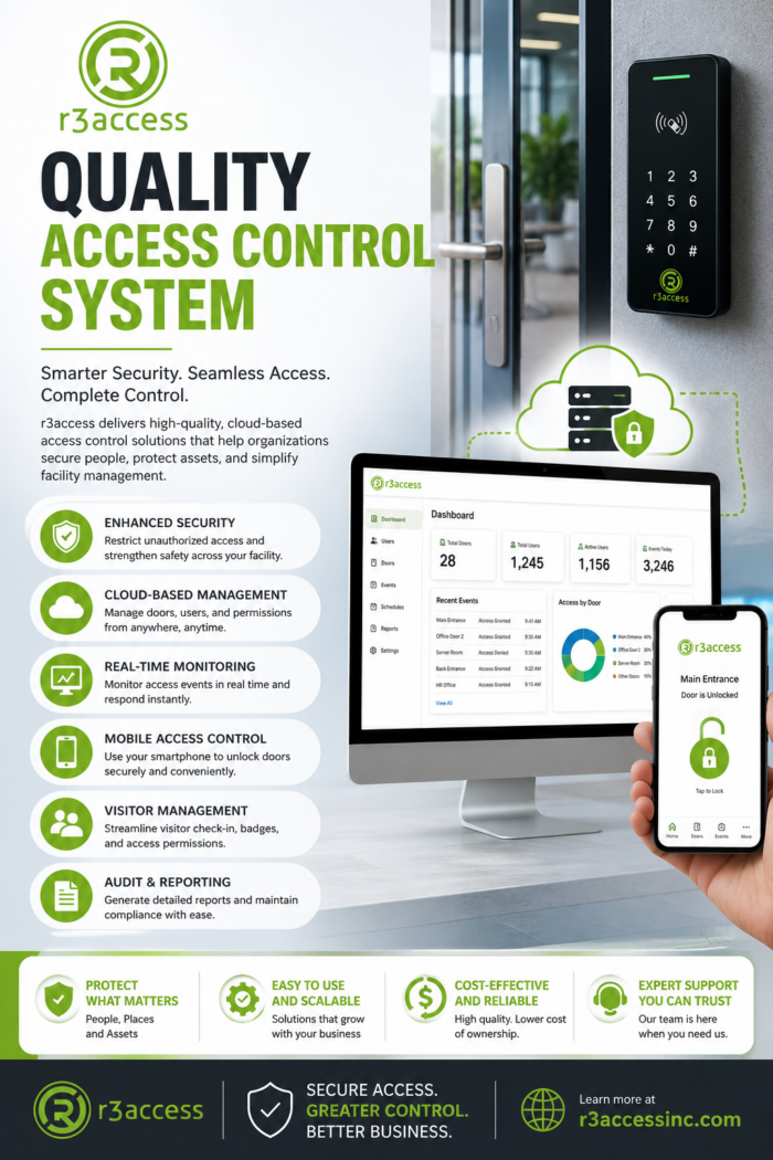 Quality Access Control System for Secure and Smarter Facility Management