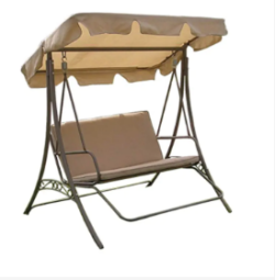 Outdoor Garden Leisure Three-Seater Swing Chair