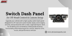 Switch Dash Panel for Off-Road Control & Custom Setup