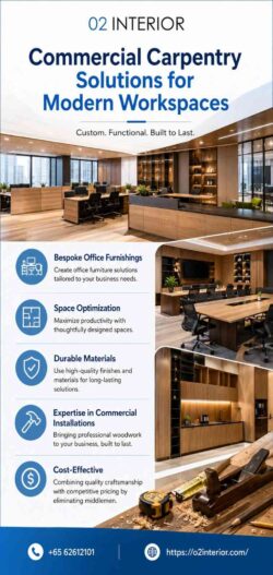 Transform Your Workspace with Expert Commercial Carpentry Solutions in Singapore