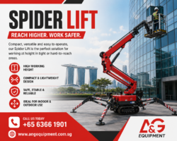 Complete Elevated Tasks Efficiently with a Spiderlift