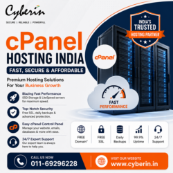 cPanel Hosting India | Fast, Secure & Affordable – Cyberin