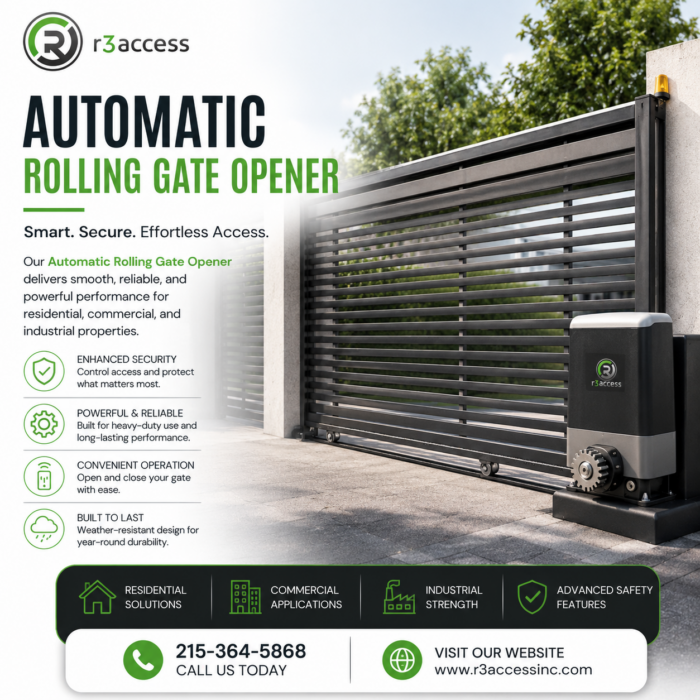 How Can an Automatic Rolling Gate Opener Improve Security and Convenience?