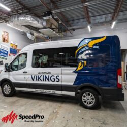 Custom Fleet Graphics Wrap by SpeedPro Boston North
