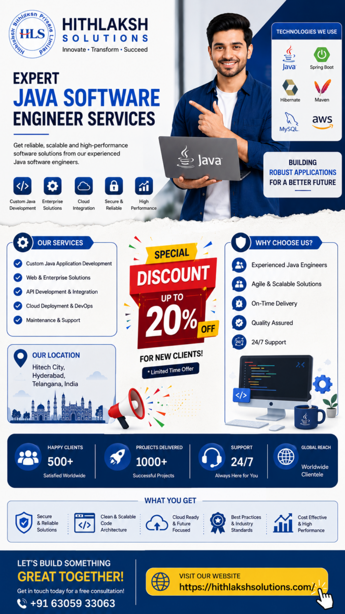 Expert java software engineer