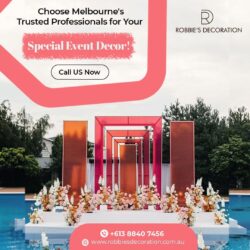 Make Your Event Stand Out with Decoration Hire Melbourne