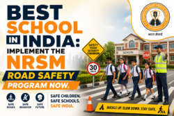 Best School in India Implement the NRSM Road Safety Program