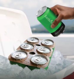 Plastic-Free 6-Pack Sleek Beverage Can Carrier