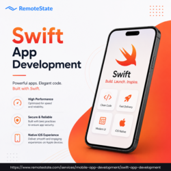Swift App Development Services for High-Performance Native iOS Applications