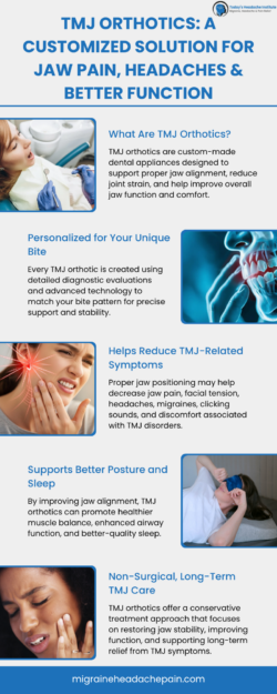TMJ Orthotics: A Customized Solution for Jaw Pain, Headaches & Better Function