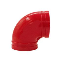 Ductile Iron Grooved Fitting – Standard 90R-Degree Elbow