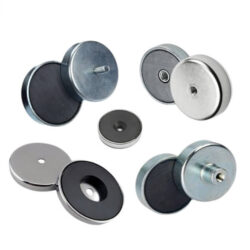 Countersunk Ferrite Pot Magnets