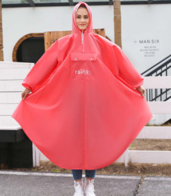 Waterproof Hooded Electric Scooter Rain Poncho
