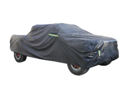 Black Silver-Coated Oxford Cloth Pickup Truck Car Cover