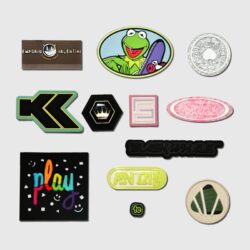 Custom Rubber Badge