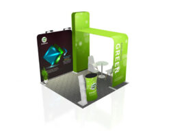 10x10ft/3x3m round tension fabric stand