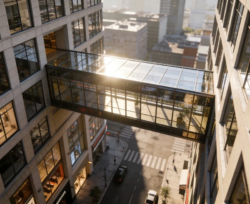 Prefabricated Steel Pedestrian Bridge