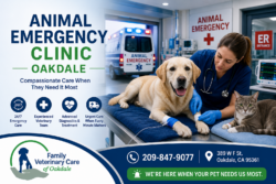 Animal Emergency Clinic in Oakdale – Fast, Compassionate Care When Every Minute Matters
