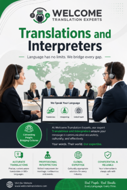 Translations and Interpreters: Your Global Communication Partner.