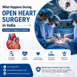 What Happens During Open Heart Surgery in India: A Guide for Nigerian Patients