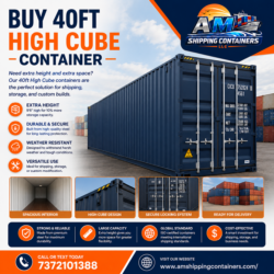 Buy 40ft High Cube Container – Durable & Spacious Storage Solution