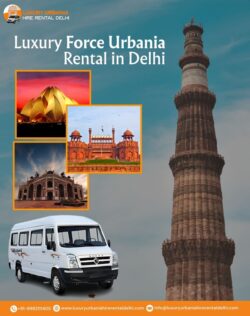 Force Urbania Van on Rent Delhi | Luxury Group Travel