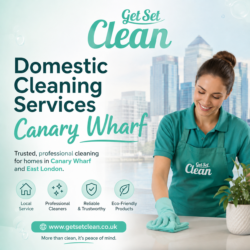 Trusted Domestic Cleaning Services Canary Wharf