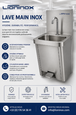 Lave Main Inox : La Solution Hygiénique pour les Espaces Professionnels