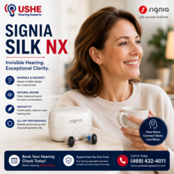 Signia Silk NX-Discreet Invisible Hearing Aids