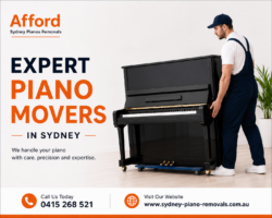 Trusted Piano Movers in Sydney
