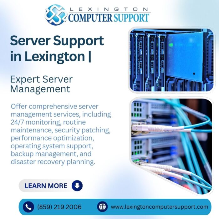 Server Support in Lexington | Expert Server Management