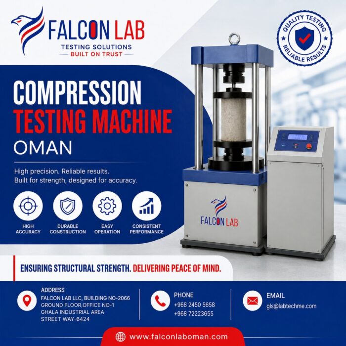 Compression Testing Machine Oman | Falcon Lab