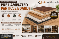 Particle board bed