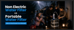 Non Electric Water Filter for Cleaner Water Anywhere