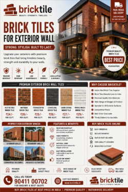 Brick Tiles for Home & Commercial Projects