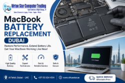 MacBook Battery Replacement Dubai | Fast & Reliable Service