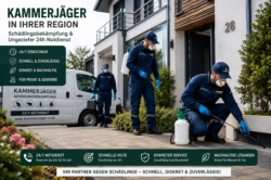 Schädlingsbekämpfung Deutschland – Professionelle Hilfe vom Kammerjäger