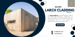 Larch Cladding By Bauwn