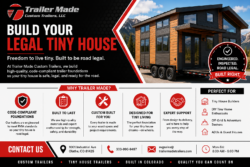 Legal Tiny House Trailers Built for Life on the Road