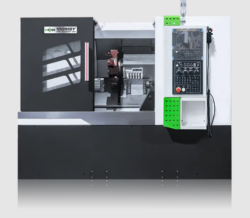 Slant Turret Lathe Speeds Tool Changes