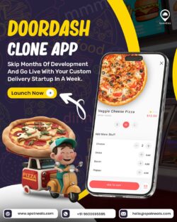 Start Your Online Food Delivery App with a DoorDash Clone