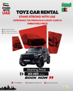 Luxury SUV Rental Dubai | Premium SUVs – Toyz Car Rental