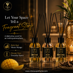 Oud Mango Istanbul Diffuser Set