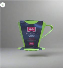 Personal Coffee Cone Filter – Melitta Green – Emporio Brasil