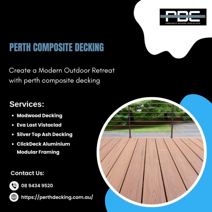 Create a Modern Outdoor Retreat with perth composite decking
